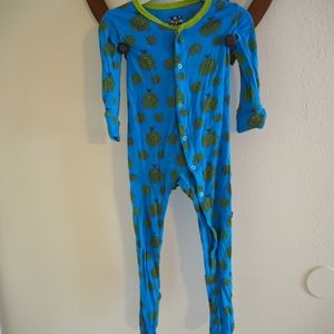 Kickee Snap Footie (Hay Bales)